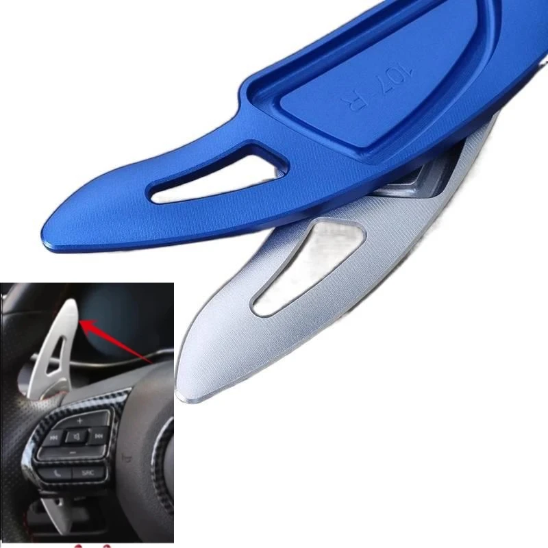 

For MG MG5 MG6 2019 - 2021 ZS HS RX5 RX8 2017-2020 aluminium alloy Car Steering Wheel Paddle Shifter Shift Extension