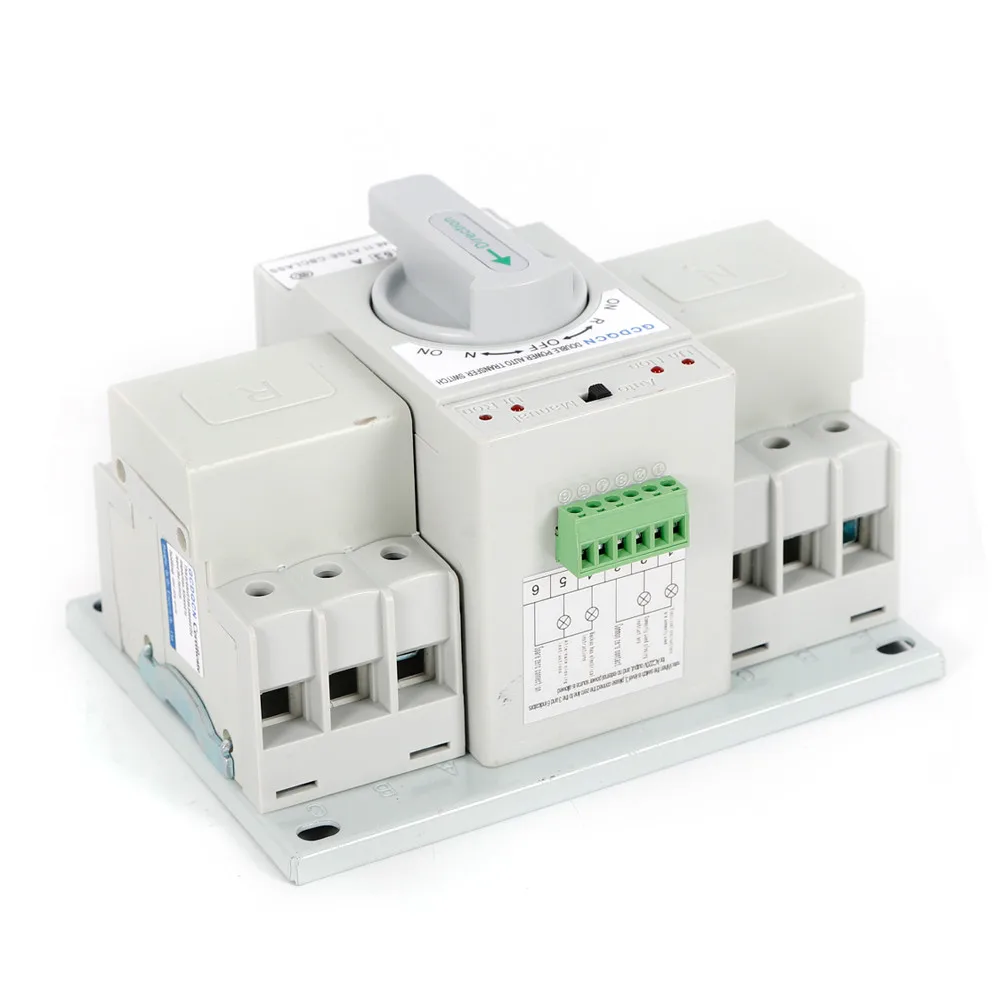 110V 220V 63A Automatic Transfer Switch 2S Changeover Dual Power Transfer Switch for Backup Generator 50/60Hz view 3