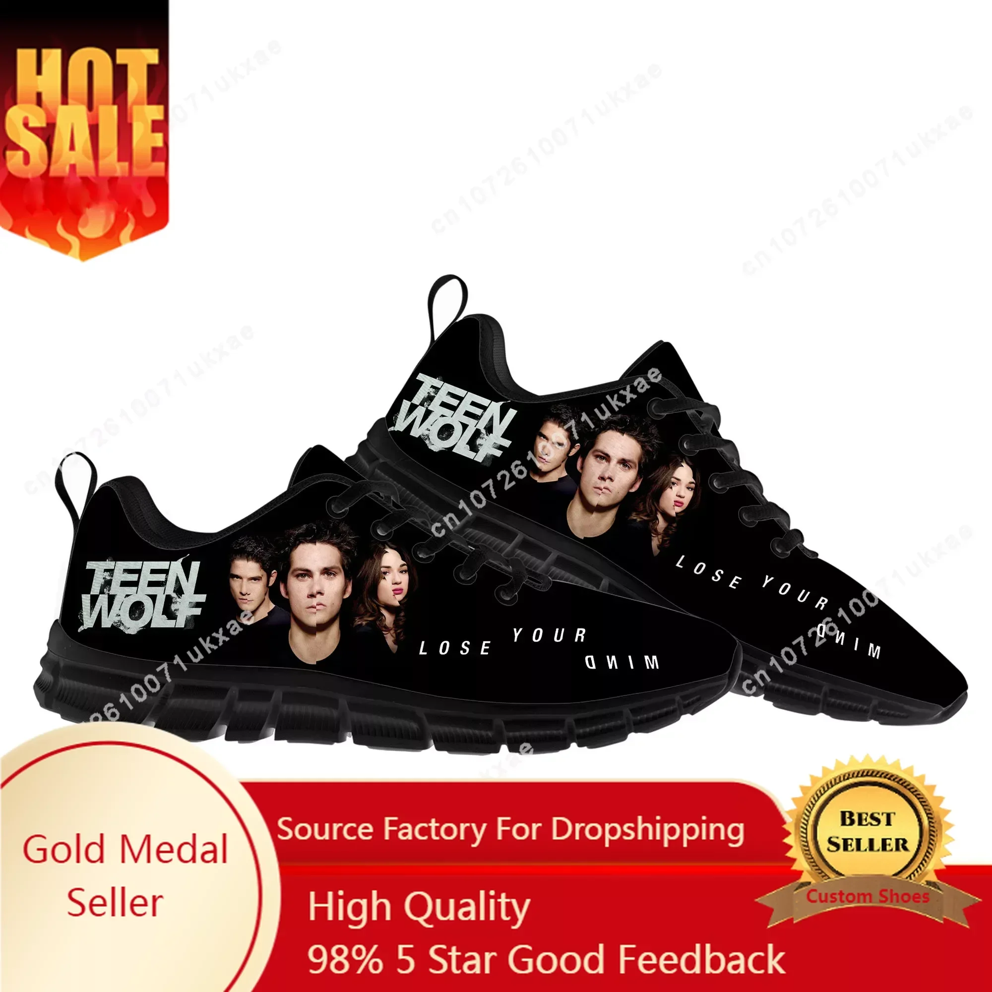 Teen Wolf Stiles Stilinski Sports Shoes Mens Womens Teenager Kids Children Sneakers Parent Child Sneaker Customize Couple Shoe