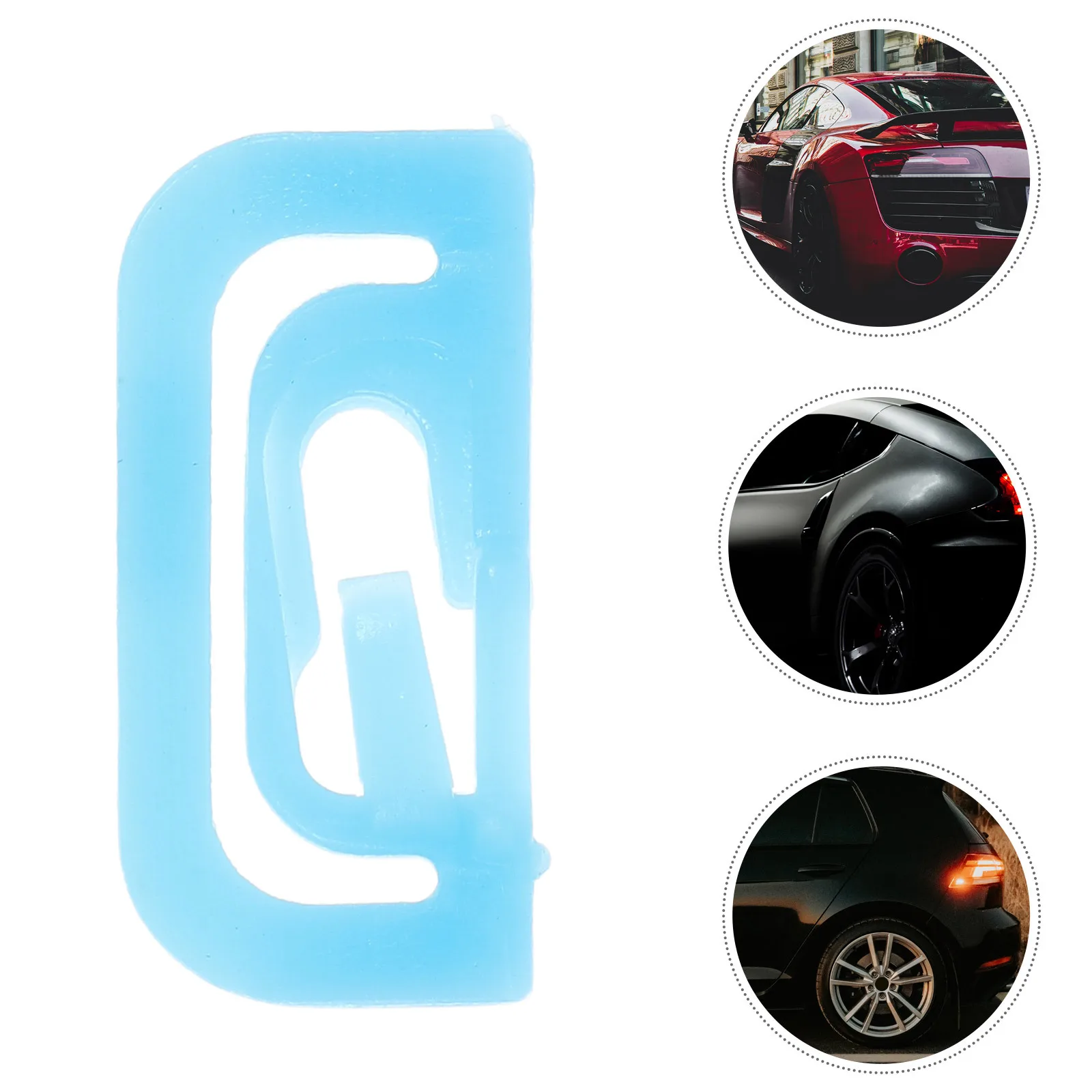 

200Pcs Plastic Automotive Windshield Clips Secure Fit Trim Fasteners Easy Install Car Glass Molding Clips Plastic Sunshade Clip