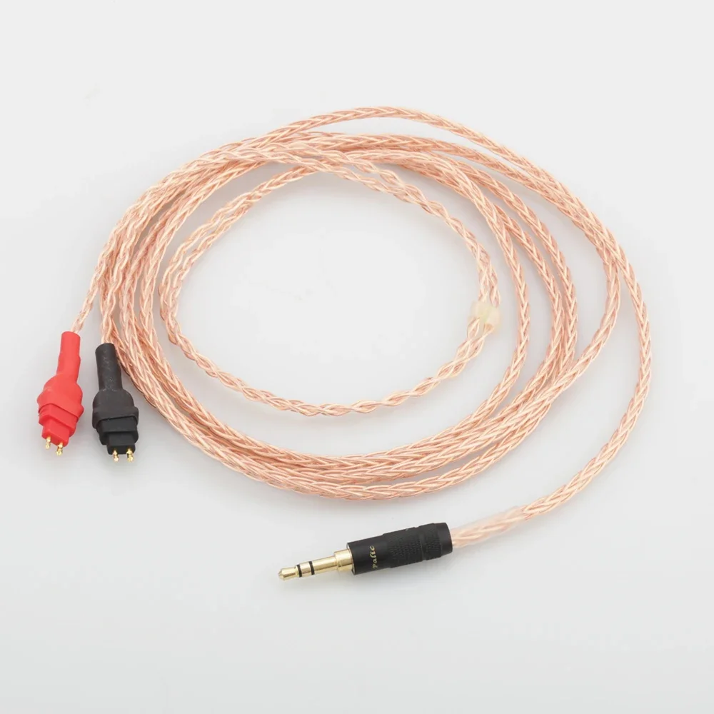 Audiocrast 807Cu 3,5 mm auf Kopfhörerkabel für Kopfhörer HD600 HD650 HD525 HD545 HD565 HD580 Kopfhörer Ersatz-Audiokabel