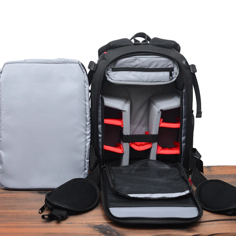 

Fashion Digital Waterproof Camera Bag DSLR Camera Backpack with Rain Cover