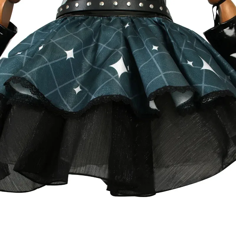 2025 11 Хацунэ Мику, костюм енота, мультяшная девушка, аниме, короткая юбка, костюм для косплея, маленький дьявол, вечеринка на Хэллоуин, новый чай