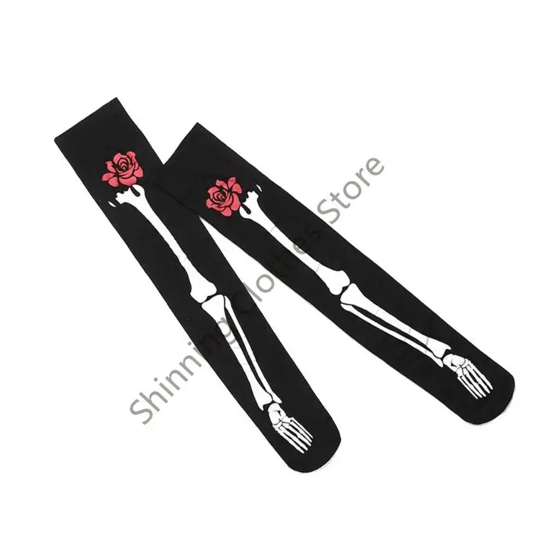 M68A 축제 Legwear 탄성 스타킹 할로윈 댄스 의상 액세서리 통기성 나일론