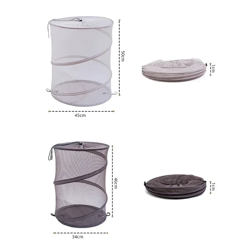 Home Large Cylindrical Laundry Bucket Organizador Foldable Laundry Baskets Changing Clothes Laundry Basket Toy Storage Organizer