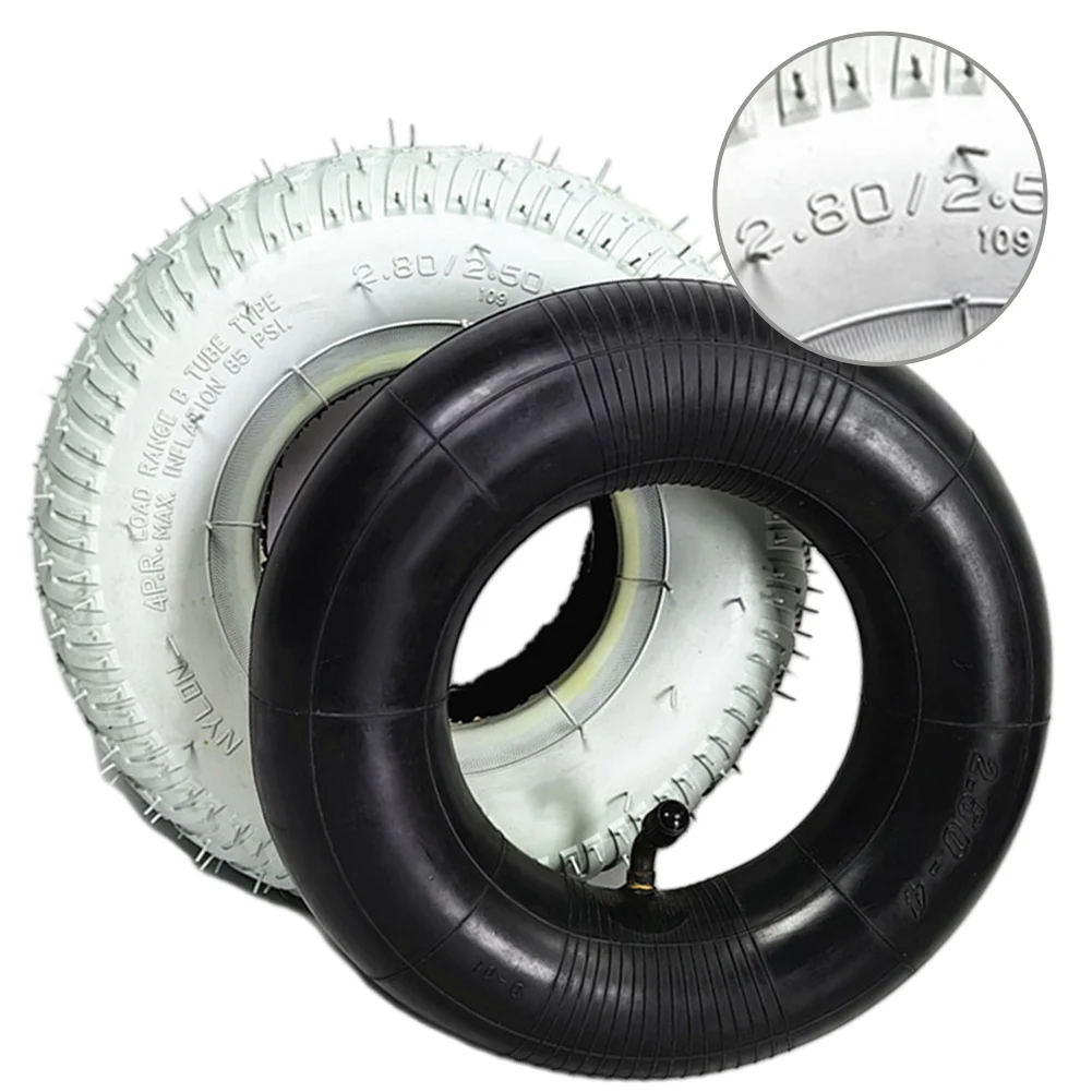 Black Grey Electric Scooter Tire Easy Installation Heavy-duty Long-lasting Practical Replacement Reliable Performance