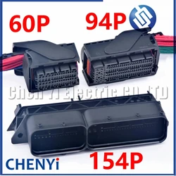 Conectores Automotrices 60P/94P/154P, Conector de Arnés de Cables para Placa de Motor, para Computadora ECU EDC17/16 EDC17 EDC16