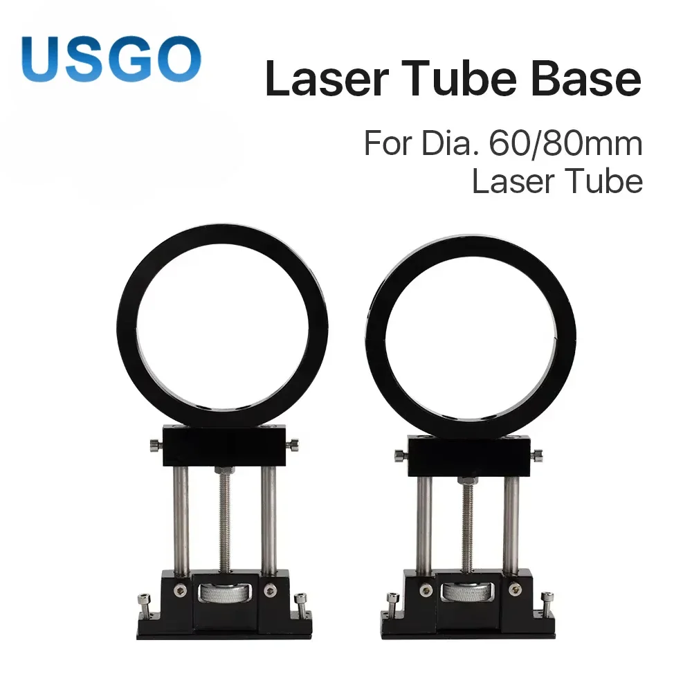 usgo-fs-メタル-co2-レーザーチューブホルダー-直径60mm-80mm-調整可能なサポートマウント-レーザー彫刻切断機用