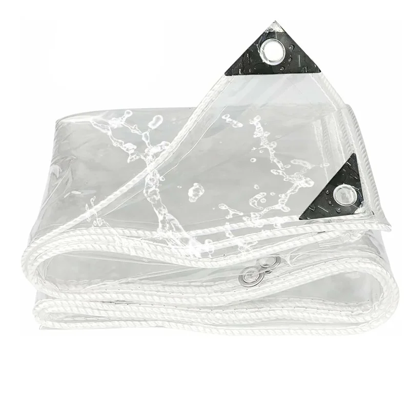Transparent waterproof cloth, thickened PVC canopy, tarpaulin, terrace, succulent plant insulation, snow prevention