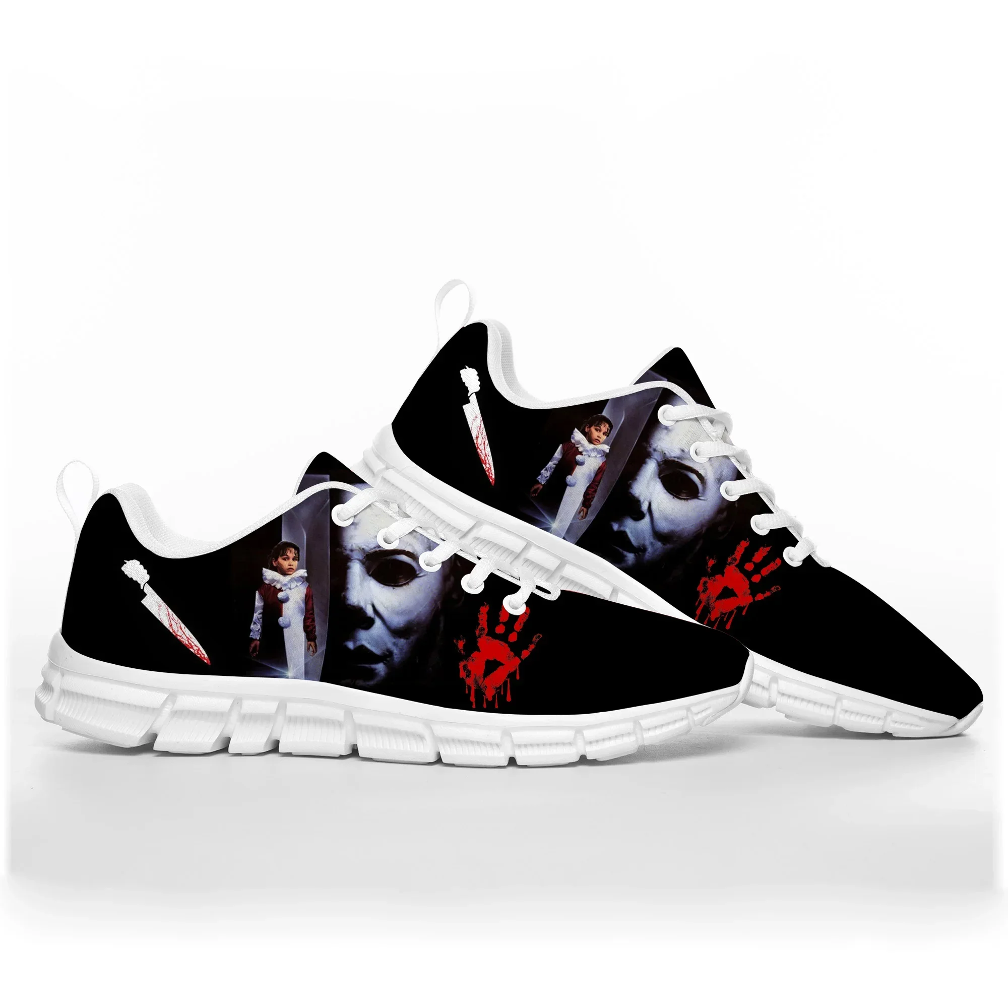 

Michael Myers Sports Shoes Horror Halloween Mens Womens Teenager Kids Children Sneakers Custom Casual High Quality Couple Shoes