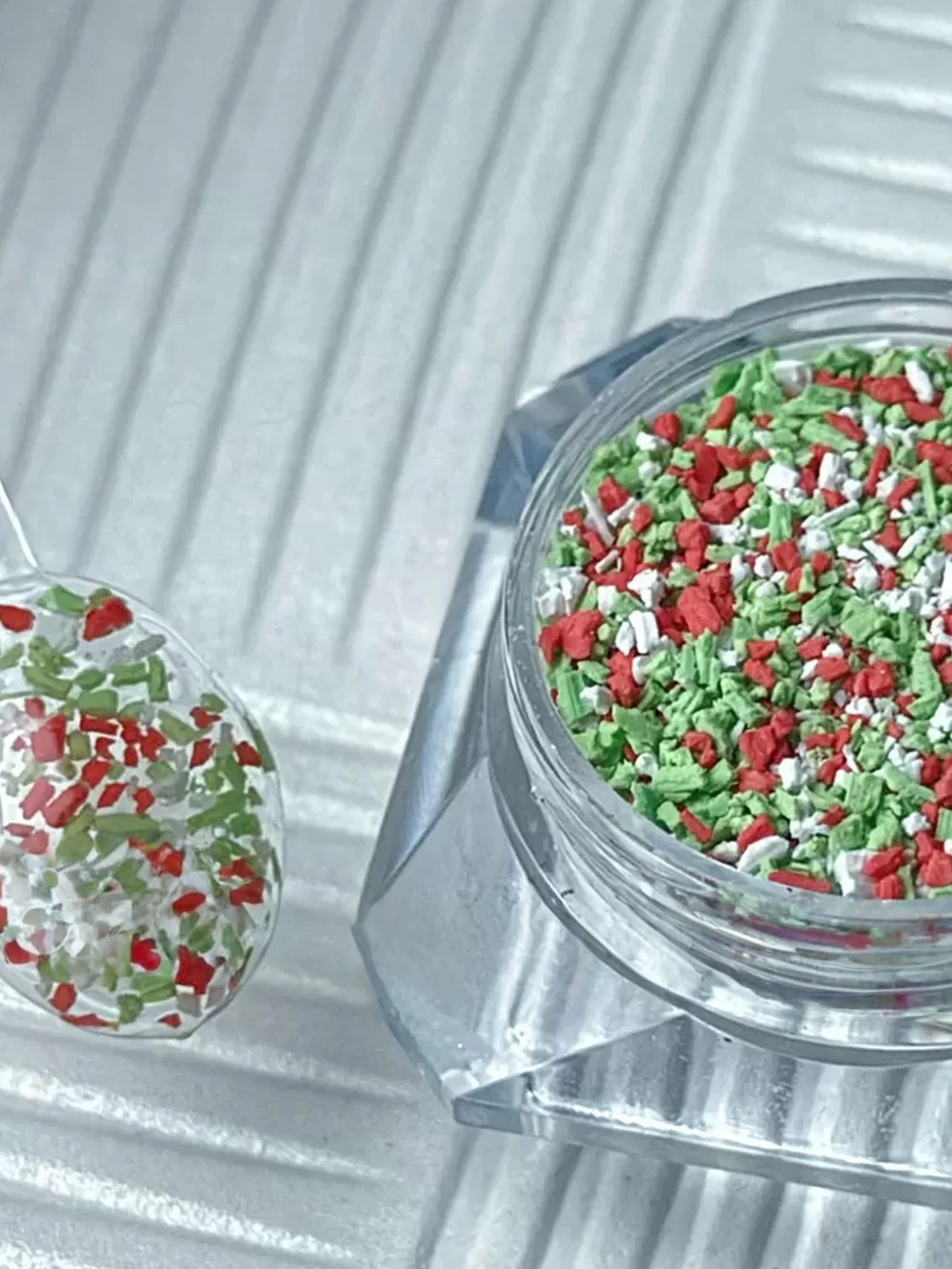 قطعة واحدة من مسحوق الأظافر المتدرج من الدوبامين، غراء قابل للتعديل DIY لفن الأظافر، مناسب لفن الأظافر #2