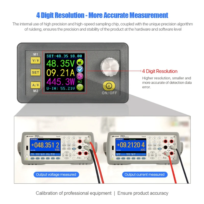 DPS5020 Constant Voltage Current DC- DC Step-Down Communication Power Supply Buck Voltage Converter LCD Voltmeter