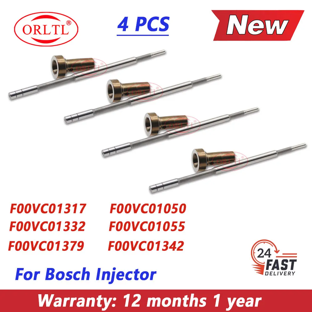 4PCS New F00VC01317 F00VC01050 F00VC01332 F00VC01055 F00VC01379 F00VC01342 For BOSCH Injector Control Valve