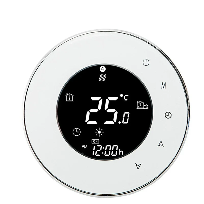 Hot Sale Water Heating Energy Saving Thermostat with Touchscreen LCD Display Weekly Programmable Room Temperature Controller