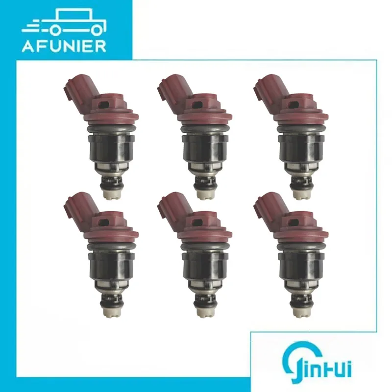 

6Pcs Fuel Injector Nozzle For Nissan Skyline RB25DE RB25DET FairLady Injector De Combustible SR20 S13 S14 S15 OE No:16600-RR544