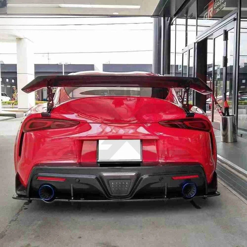 جناح سبويلر خلفي من ألياف الكربون الحقيقية لعام 2019+ Toyota Supra Gr A90 A91