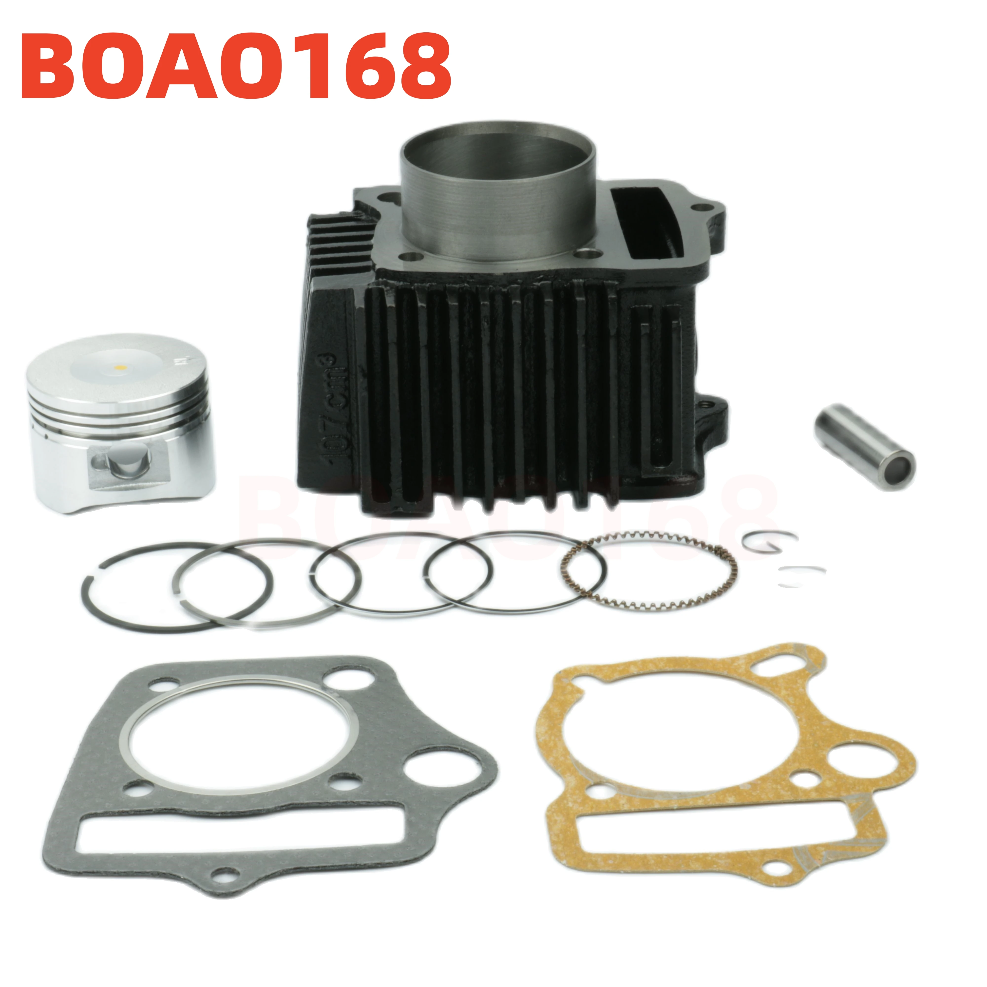 Motorcycle Performance Parts 52.4mm 54mm Engine Cylinder Kit Piston Ring Set For ZONGSHEN LONCIN LIFAN WS110 JH110 CD110