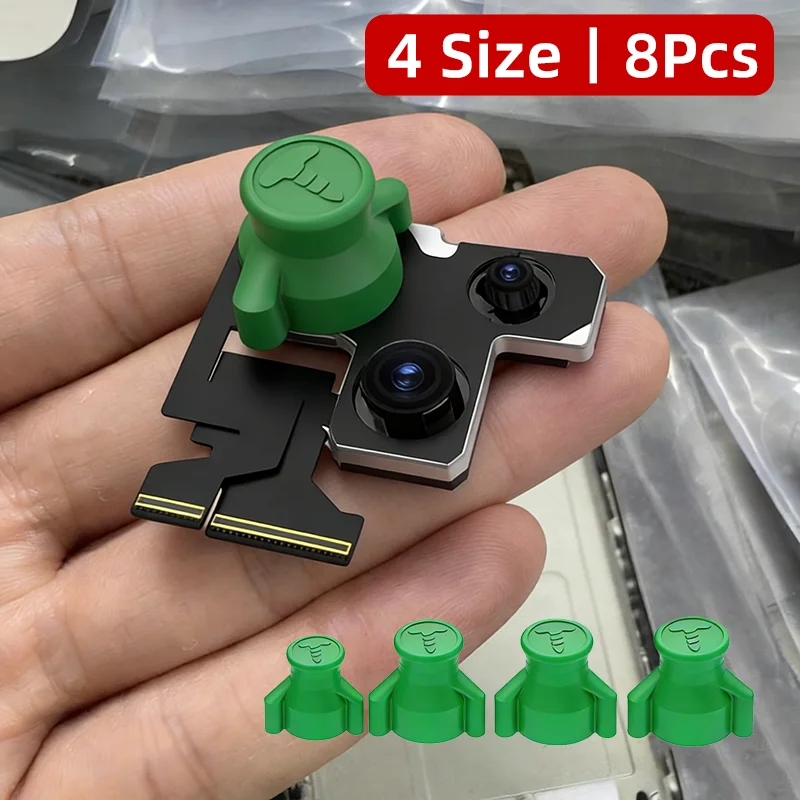 

2UUL DA35 Магнитная защита для камеры, 4 размера, 8 шт., для защиты камеры мобильного телефона, инструменты для ремонта