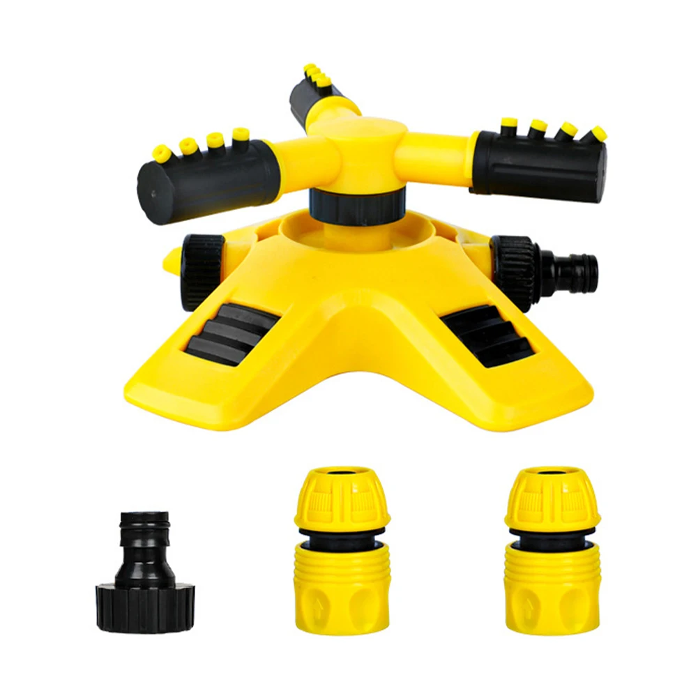 aspersor-de-gramado-giratorio-360-graus-amarelo-com-2-modos-para-irrigacao-de-jardim-pomar-e-quintal-kit-com-4-pecas
