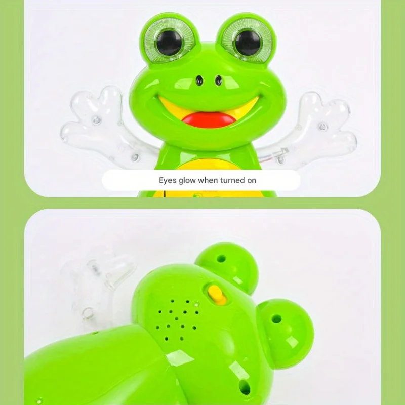 لعبة تململ الضفدع الراقص والموسيقى الخفيفة الكهربائية التعليمية - ألعاب الأطفال الصغار، هدايا مثالية لعيد الميلاد وأعياد الميلاد للأطفال #6