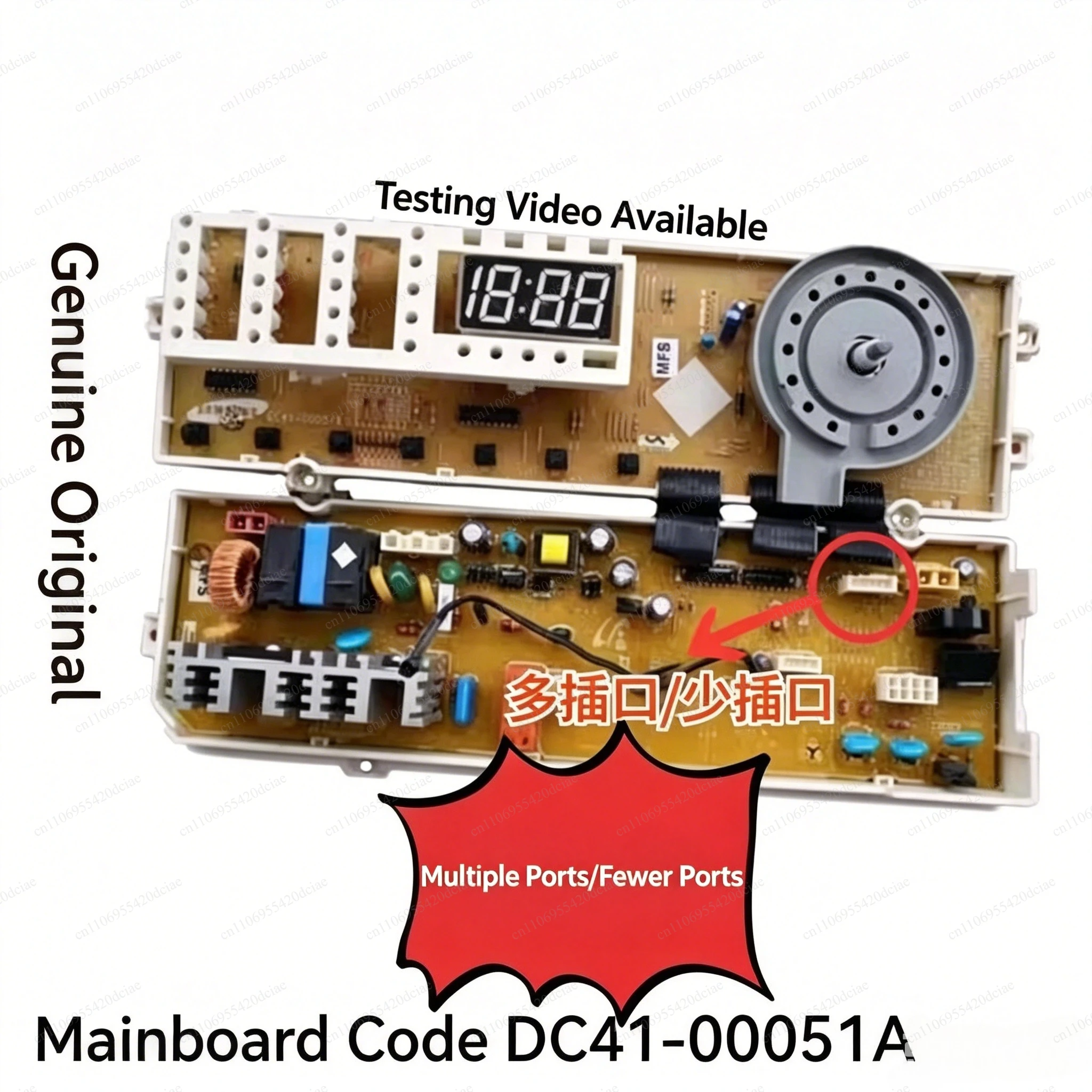 Genuine DC41-00051A Washing Machine Mainboard, WF-R1065S WF-R106NS WF-R865 Replacement Computer Board