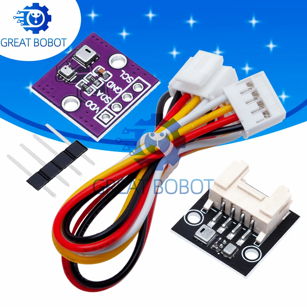 BS AHT20+BMP280 High Precision Digital Temperature And Humidity Atmospheric Pressure Sensor For Arduino