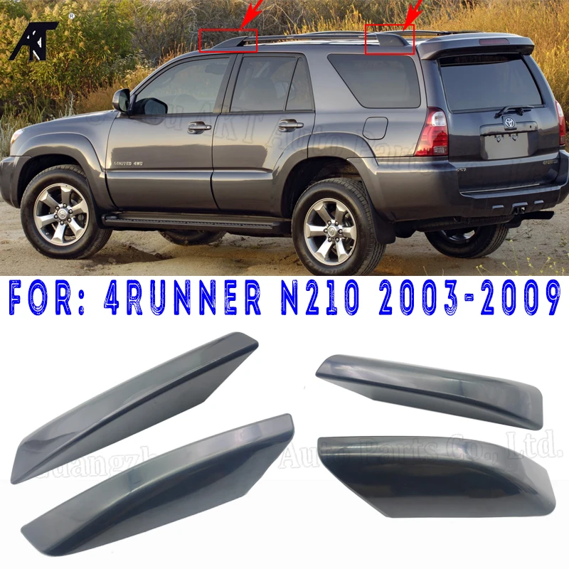 

Roof rack cover roof bar end shell for:4Runner N210 2003-2009 4pcs/lot