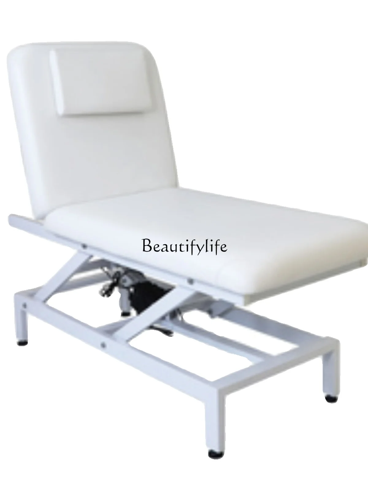 04 * سرير تجميل كهربائي لصالون التجميل سرير تدليك مطرز