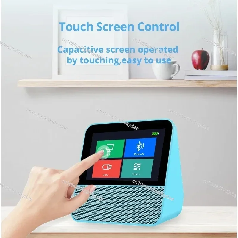 7 Inch Touchscreen HD Smart Portable Mini LCD Digital ISDB-T Television Rechargeable USB Player