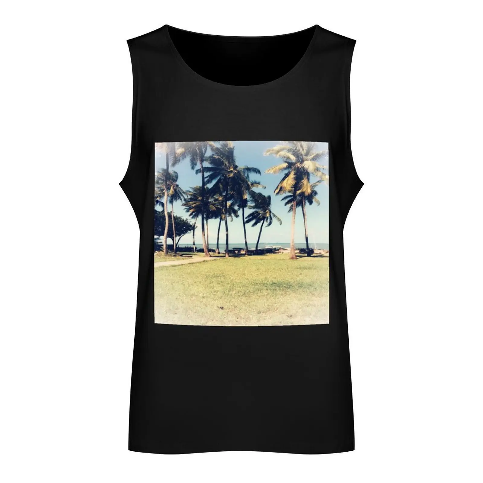 Mombasa beach Tank Top vests for men sleeveless man shirts