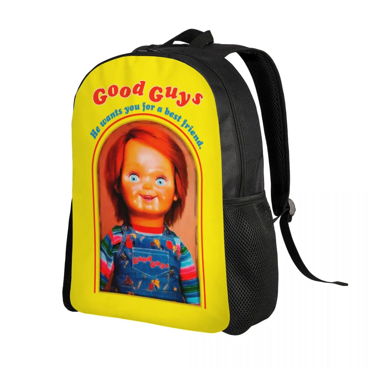 Good Guys Chucky Laptop zaino uomo donna Basic Bookbag per studenti universitari scolastici borse per bambole da gioco per bambini