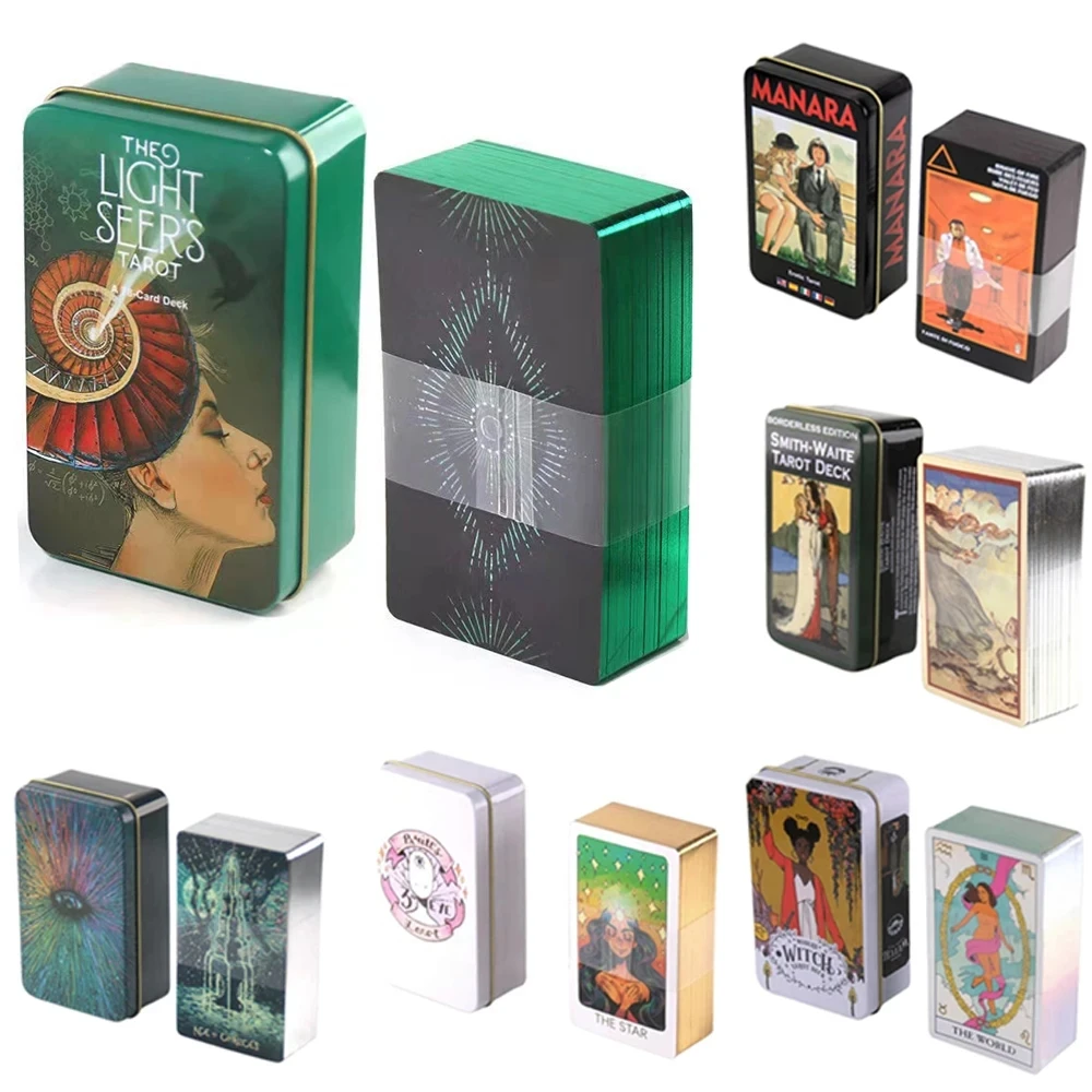 Hot Sell Tarot Cards Board Game for Divination Personal Use Tarot Deck Party Games Full English Table Game