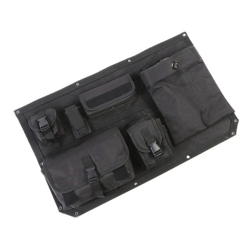 Achterklep Opbergtas Voor 2021 2022 Ford Bronco, Achterdeur Gereedschapskit Organizer Opbergvakken Interieuraccessoires, 7 Stuks