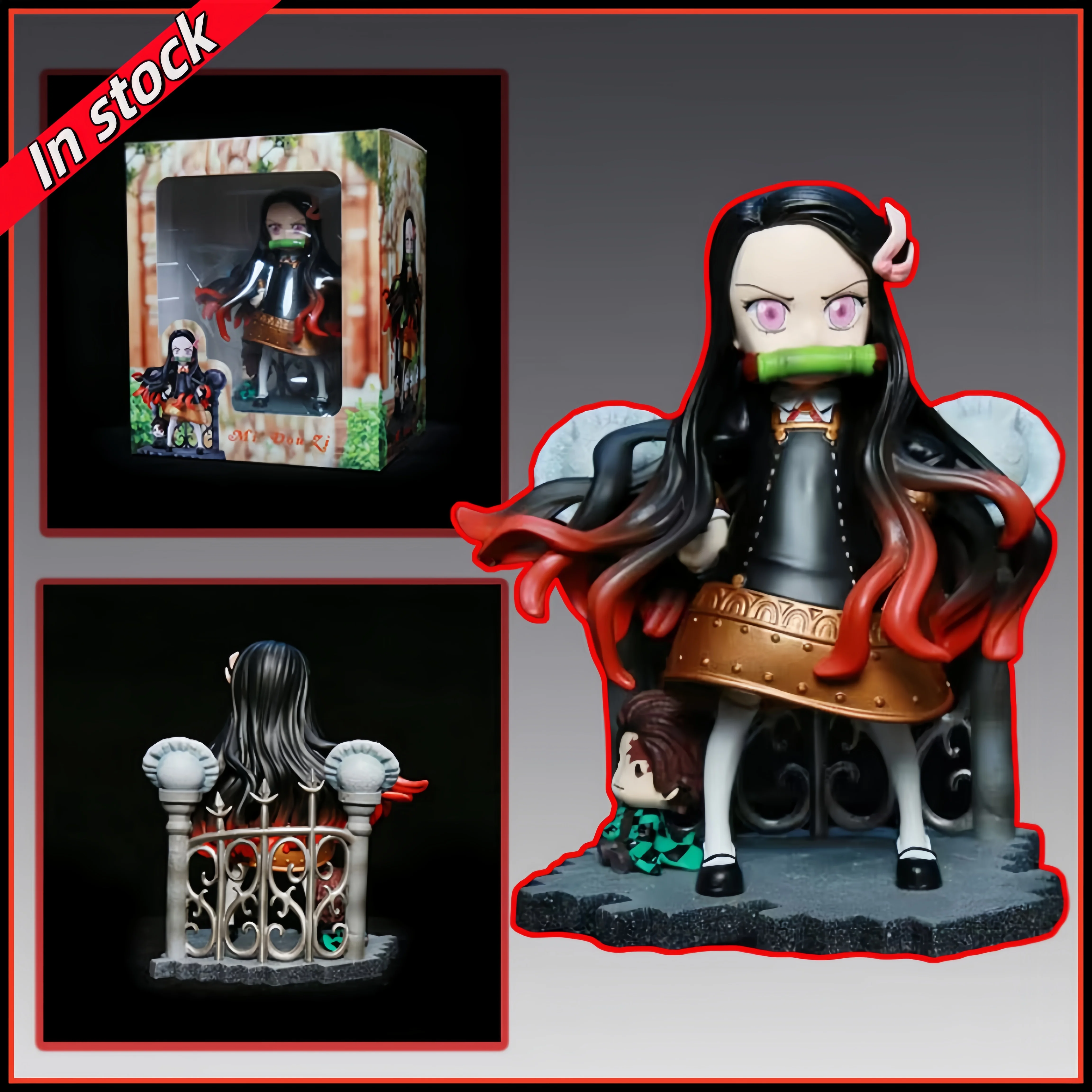 

New Spy Famliy Anime Figure Kamado Nezuko Figures Cute Kamado Nezuko Pvc Collection Decor Models Room Birthday Toys Gifts