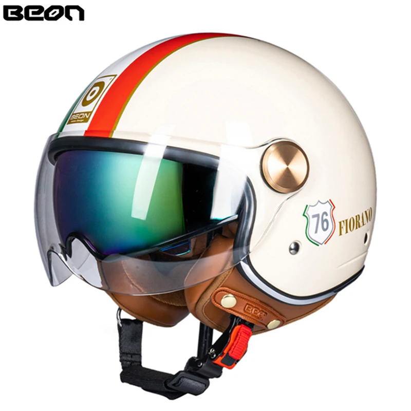 

BEON Twin Shield Motorcycle Helmet beon b120 motorbike helmets casco Moto capacete de moto ECE Certification