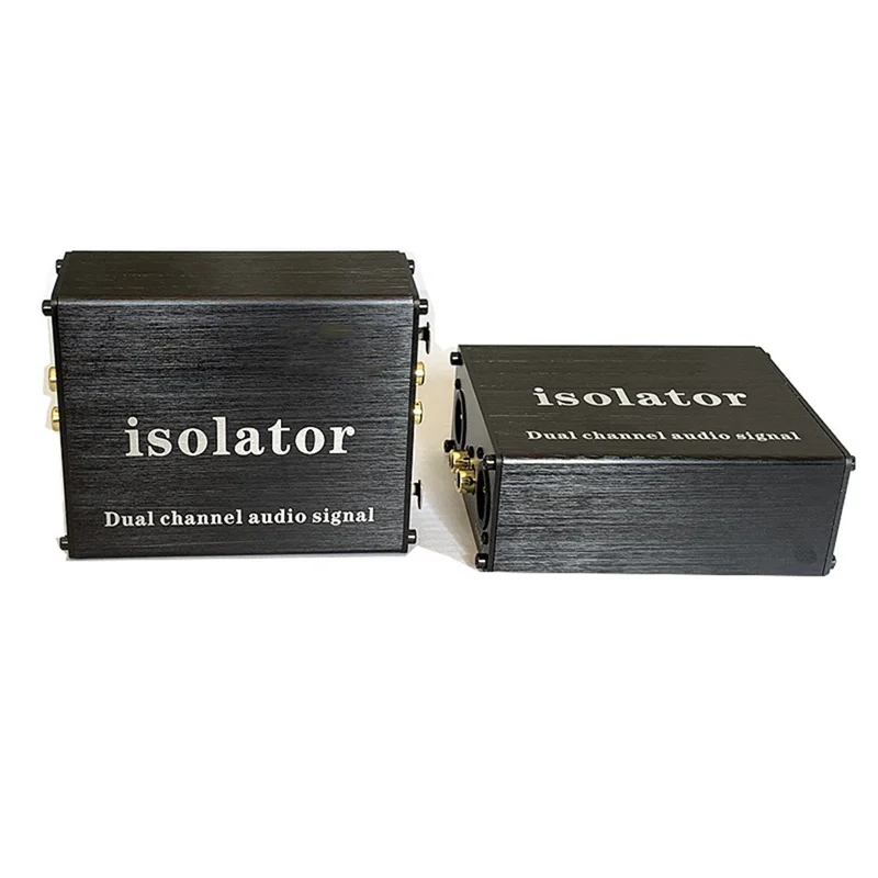 A29F-XLR-2R XLR RCA Audio NOISE Isolator เพื่อกําจัด Common GROUND Current Sound ป้องกันการรบกวน Transformer Isolator
