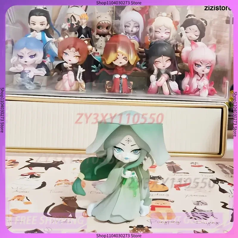 حقيقية كيرا X الجيل الثاني قفل شيطان رقيقة صندوق أعمى الظلام الرعب سلسلة يدوية الصنع الحلي للأطفال تحصيل لعبة هدية #2