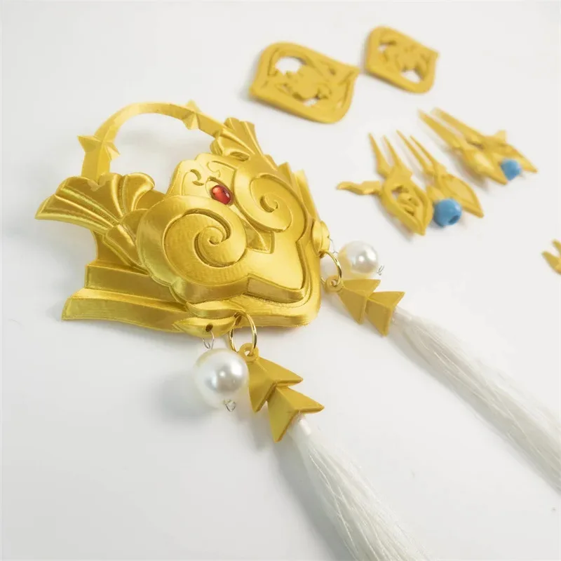 2025 yiyi 1 Set Game Honkai: Star Rail Tingyun تأثيري الملابس والاكسسوارات أغطية الرأس الدعائم