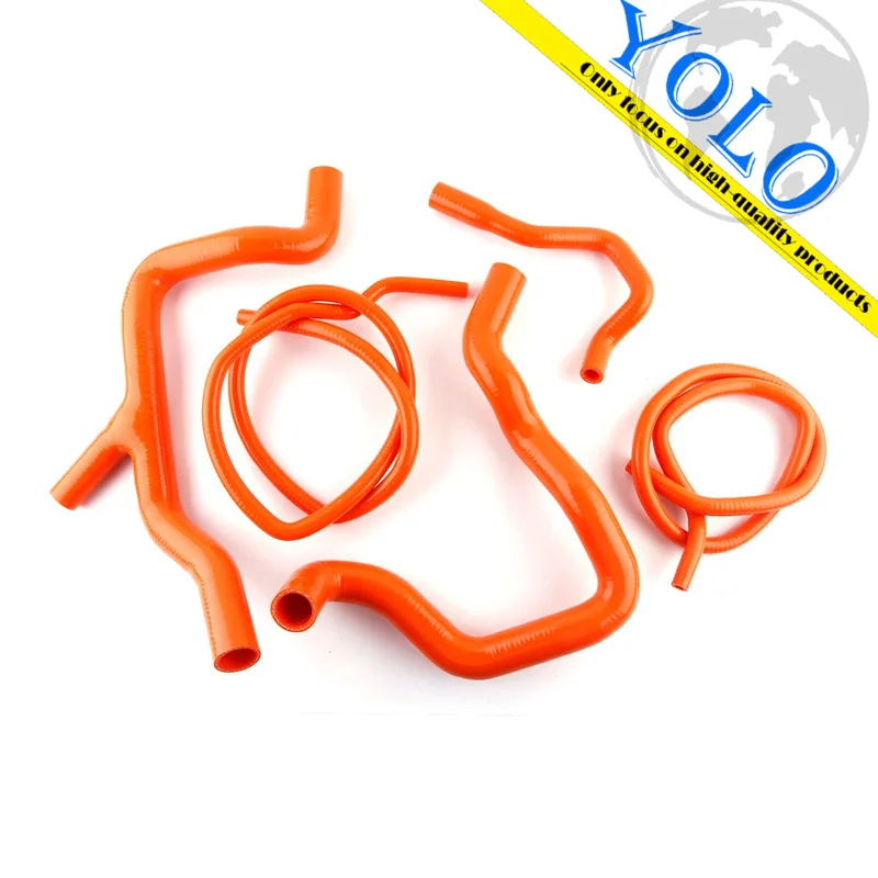 For Ford Focus RS MK2 ST225 2.5T 2009 2010 2011 Silicone Radiator Coolant Header Tank Hose Kit Auto High Performance Tubes Set