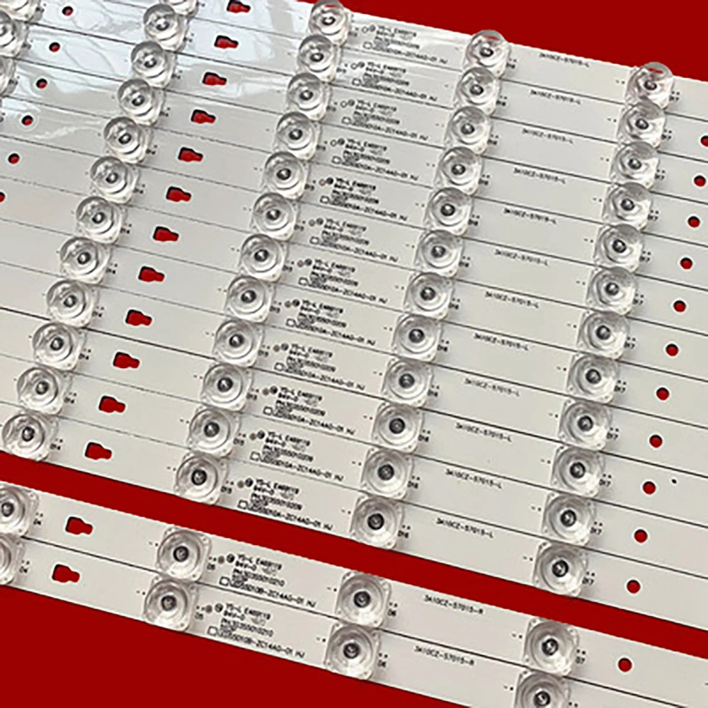 14Pcs/Set LED Backlight For ERISSON LED55D10B-ZC14AG-01 55ULES76T2 TF-LED55S37T2SU LED55K36U LED55K35U LS55AL88U71 LED55D10A