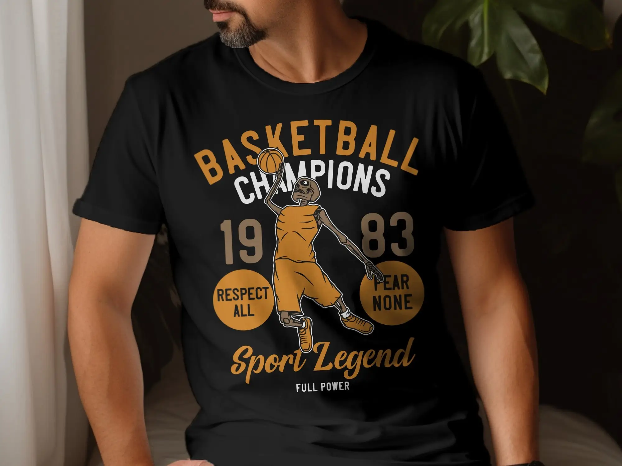 

Vintage Basketball T Shirt 1983 Classic Sports Legend Retro Style Baller Unique Fan Idea