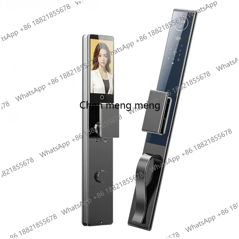 

Biometric Fingerprint Security Smart Lock with Indoor Camera and Video Intercom