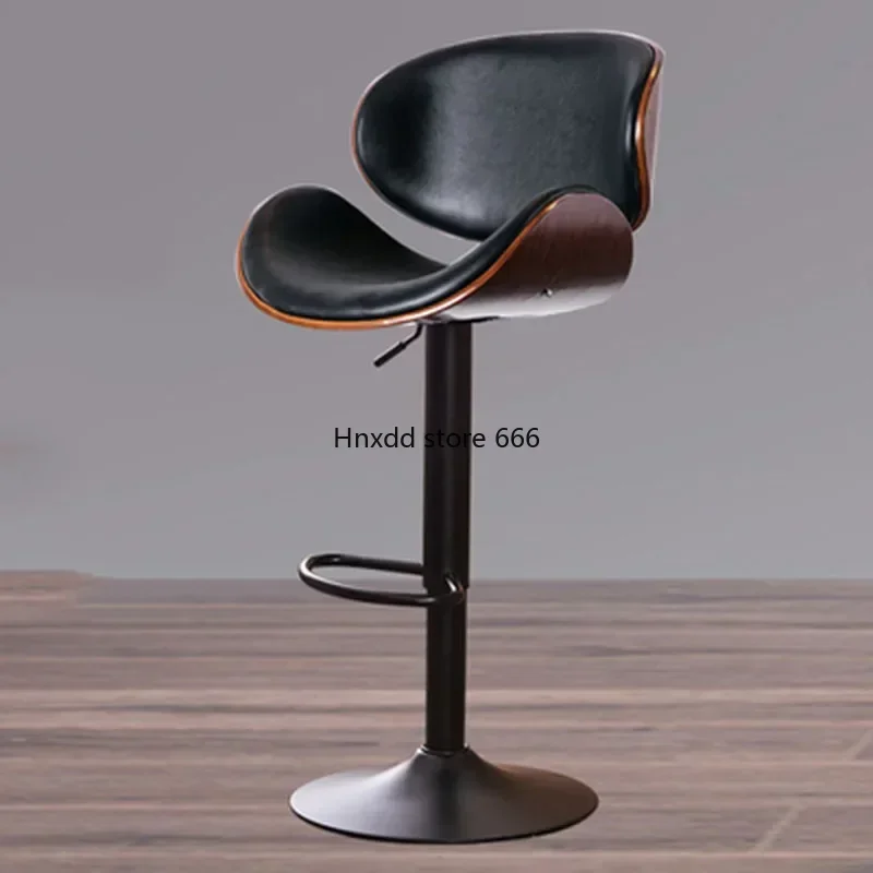 Lightweight Chair Ergonomic Swivel Bar Stool Luxury Chairs Cafe Chaise Outdoor Design Gaming Barber Shop Banks Furniture MQBY