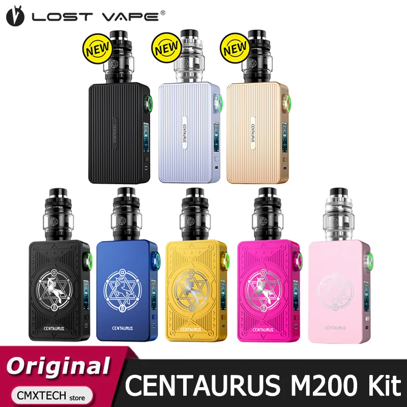 الأصلي فقدت Vape Centaurus M200 عدة 200 واط صندوق MOD 5 مللي Centaurus الفرعية أوم خزان UB ماكس X1 X3 لفائف سيجارة إلكترونية
