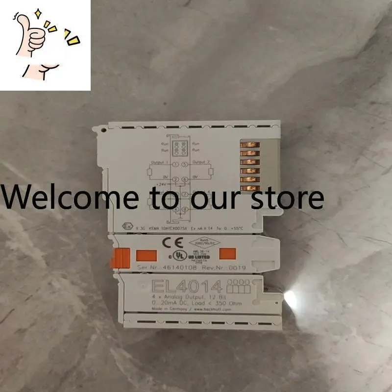Beckhoff Module EL4014 Can Be Invoiced. As Shown In The Picture, You Can't Shoot Directly If You Need It.