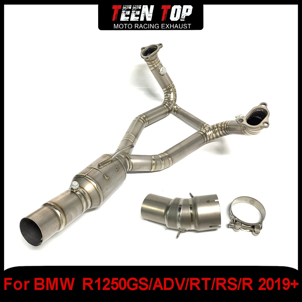 

Высокопроизводительная выхлопная труба из титанового сплава для BMW R1250GS/ADV/RT/RS/R, передняя соединительная труба, соединительная труба выхлопной трубы мотоцикла 51 мм