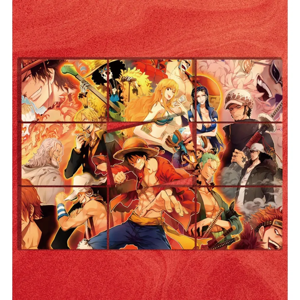 Genuine One Piece Card For Children Old Man Start The Battle For Glory First Shot Convex Colorful UV Process Rare Collector Card