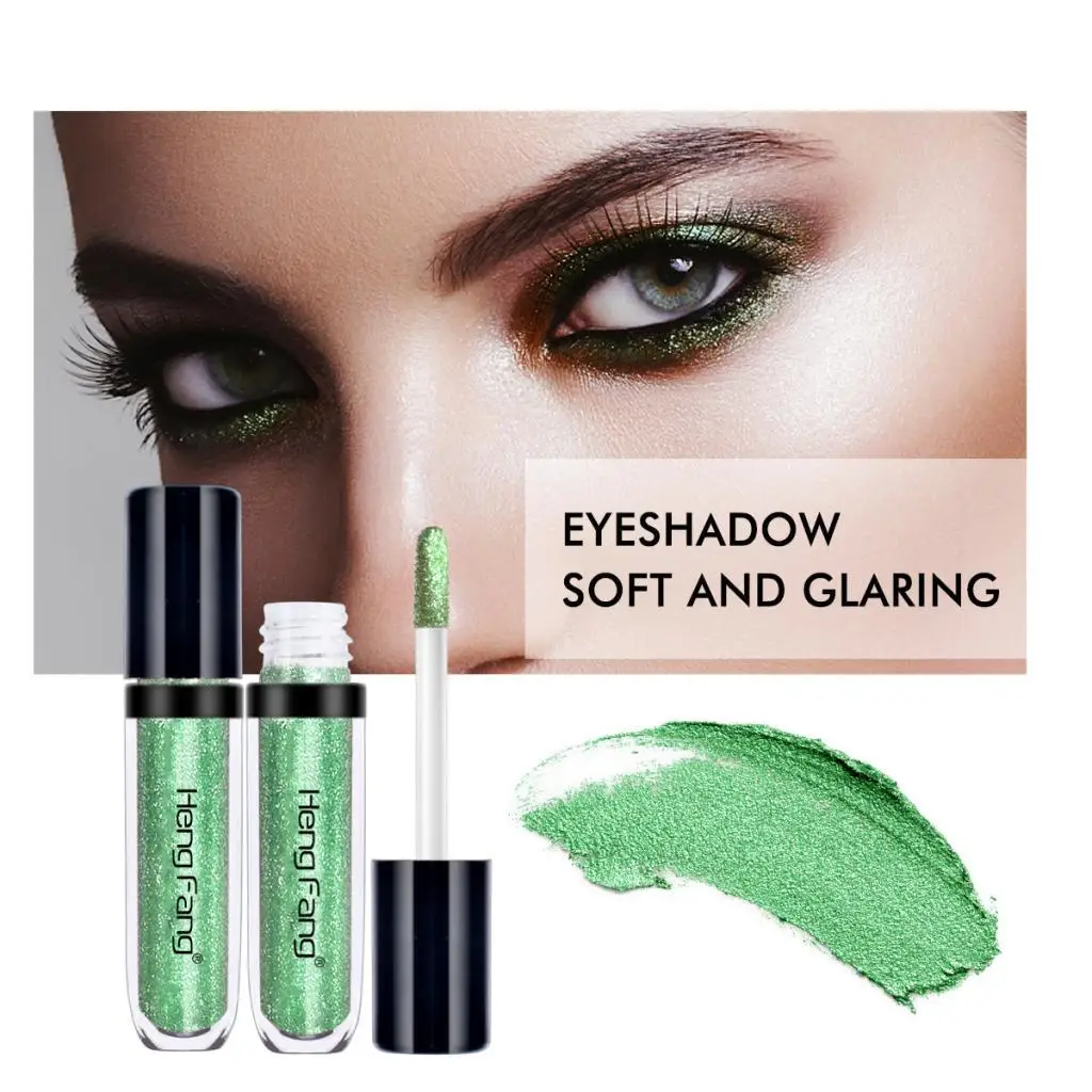 مجموعة مكياج ظلال العيون السائلة اللامعة من دايموند شيمر كريمي لامعة للوحة ظلال العيون التنكرية #2