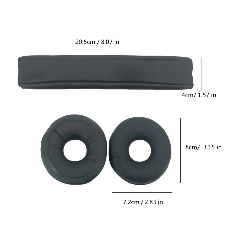 e8ba وسائد أذن بروتين بروتين تنفس لـ RP-DJ1200 DJ1210 سماعات أذن سماعات الرأس