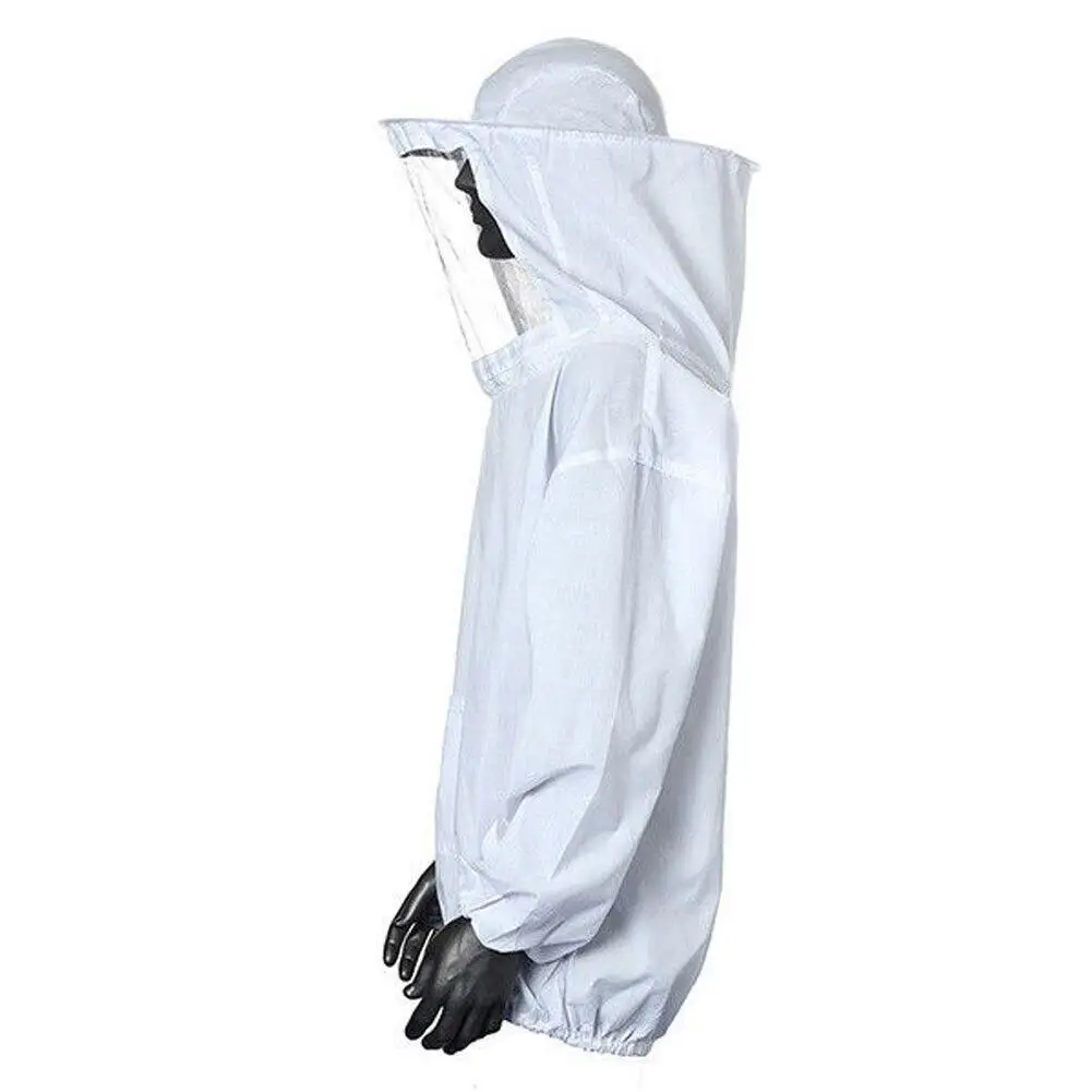 Siamese Beekeeping Suit Bee Clothes Half Jacket Bee-keeping Suit With Hat Bee-bite Protection For Agricultural Honey Keeping